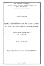 Sự điểu chỉnh chính sách đối ngoại của hoa kỳ dưới thời tổng thống george w. bush  