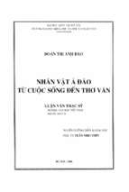 Nhân vật ả đào từ cuộc sống đến thơ văn  