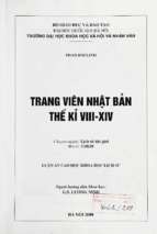 Trang viên nhật bản thế kỷ viii xiv