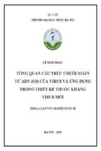 Tổng quan cấu trúc chuỗi xoắn tứ adn (g4) của virus và ứng dụng trong thiết kế thuốc kháng virus mới