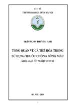 Tổng quan về cá thể hóa trong sử dụng thuốc chống đông máu