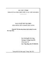 Tiểu luận công chứng viên và nghề công chứng văn bản công chứng và giá trị pháp lý của văn bản công chứng