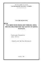 Xác định crom trong mẫu sinh học bằng phương pháp phổ hấp thụ nguyên tử không ngọn lửa   