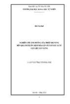 Nghiên cứu ảnh hưởng của nhiệt độ nung đến quá trình ổn định hóa rắn bùn đỏ sản xuất vật liệu xây dựng  