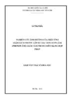 Nghiên cứu ảnh hưởng của hiệu ứng giảm kích thước lên sự gia tăng sóng âm (phonon âm) giam cầm trong siêu mạng pha hợp phần  