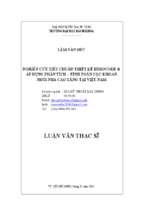 Nghiên cứu tiêu chuẩn thiết kế eurocode áp dụng phân tích – tính toán cọc khoan nhồi nhà cao tầng tại việt nam 