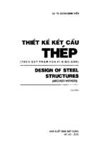 Thiết kế kết cấu thép   theo quy định của hoa kỳ aisc.asd 