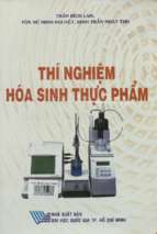 Thí nghiệm hóa sinh thực phẩm   trần bích lam 