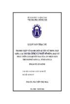Tranh chấp về ranh giới quyền sử dụng đất giữa các hộ gia đình, cá nhân sử dụng đất từ thực tiễn giải quyết tại toà án nhân dân thành phố sơn la, tỉnh sơn la 