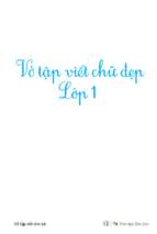 Vo tap viet lop 1  facebook   thẻ học cho con 