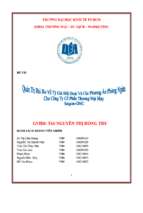 Quản trị rủi ro tỷ giá hối đoái cho công ty gmc 