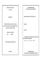 Vấn đề về công nhận và thi hành tại việt nam bản án, quyết định dân sự của tòa án nước ngoài luận văn ths luật 60 38 60