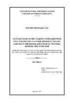 An evaluation on the validity of english tests used for english 10 at some higher secondary school in the middle and north of vietnam, from ha tinh to ha nam