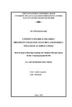 Common english auxiliaries prominent linguistic features and possible pedagogical implications. m.a. thesis linguistics 60 22 02 01