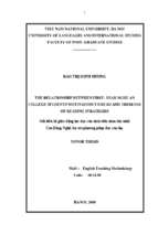 The relationship between first year nghe an college students' motivation to read and their use of reading strategies