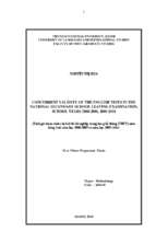 Concurrent validity of the english tests in the national secondary school leaving examination, school years 2008 2009, 2009 2010