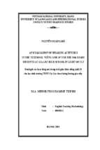 An evaluation of speaking activities in the textbook tiếng anh 10 for the 10th grade students at gia lộc high school in light of clt 