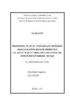 Các giới từ in, on,at trong tiếng anh và tiếng việt dưới góc độ ngữ nghĩa học tri nhận. m.a. thesis linguistics 602202