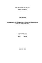 Biện pháp quản lý hoạt động ngoại khoá ở trường trung học phổ thông nội trú đồ sơn, thành phố hải phòng  