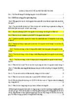 đề cương ôn tập quản lý nhà nước về tài nguyên môi trường