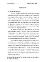 Tìm hiểu hoạt động đào tạo kiến thức thông tin dành cho sinh viên tại trung tâm thông tin   thư viện trường đại học hà nội