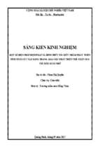 Một số biện pháp biện pháp và hình thức tổ chức nhằm phát triển tính tích cực vận động trong giáo dục phát triển thể chất cho trẻ mẫu giáo nhỡ