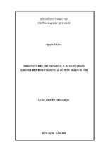 Nghiên cứu điều chế vật liệu (c, n, s) tio 2 từ quặng ilmenite bình định ứng dụng xử lý nước thải nuôi tôm