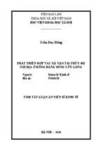 Phát triển khu công nghiệp sinh thái ở việt nam tt