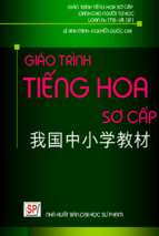 Giáo trình tiếng hoa sơ cấp