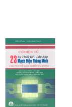 Cơ điện tử tự thiết kế   lắp ráp 23 mạch điện thông minh chuyên về điều khiển tự động
