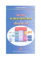 Giáo trình kỹ thuật chuyển mạch và tổng đài số   phần 1