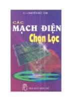 Các mạch điện chọn lọc p1