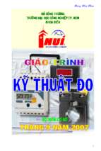 Giáo trình kỹ thuật đo