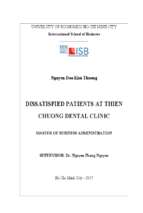 Dissatisfied patients at thien chuong dental clinic