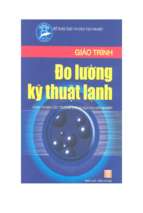 Giáo trình đo lường kỹ thuật lạnh phần 1