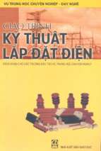 Giáo trình kỹ thuật lắp đặt điện