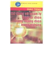 Giáo trình sử dụng và quản lý thiết bị điện trong mạng điện nông nghiệp   phần 1