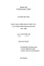 Phong trào chống, phá ấp chiến lược các tỉnh duyên hải nam trung bộ (1961   1965)