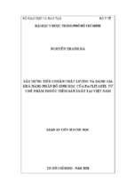 Xây dựng tiêu chuẩn chất lượng và đánh giá khả năng phân bố sinh học của paclitaxel từ chế phẩm thuốc tiêm sản xuất tại việt nam