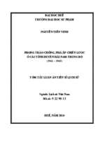 Phong trào chống, phá ấp chiến lược các tỉnh duyên hải nam trung bộ (1961   1965) tt