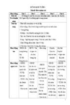 Tuần 1 bé ở nhóm trẻ