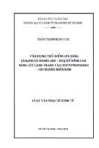 Vận dụng thẻ điểm cân bằng (balanced scorecard   bsc) để nâng cao năng lực cạnh tranh tại công ty cổ phần pymepharco   chi nhánh miền nam