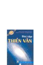 Bài tập thiên văn