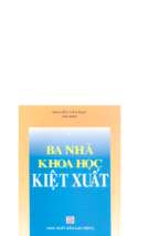 Ba nhà khoa học kiệt xuất (tạ quang bửu, trần đại nghĩa, lê văn thiêm)