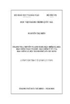 Thanh tra chuyên ngành đóng bảo hiểm xã hội, bảo hiểm thất nghiệp, bảo hiểm y tế của bảo hiểm xã hội thành phố hồ chí minh