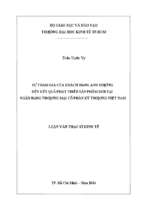 Sự tham gia của khách hàng ảnh hưởng đến kết quả phá triển sản phẩm mới tại ngân hàng thương mại cổ phần kỹ thương việt nam