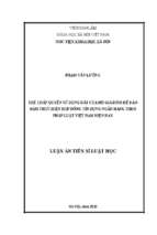 Thế chấp quyển sử dụng đất của hộ gia đình để bảo đảm thực hiện hợp đồng tín dụng ngân hàng theo pháp luật việt nam