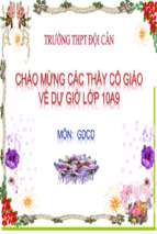 Slide bài giảng môn gdcd 10   tiết 23 công dân với tình yêu hôn nhân và gia đình.ppt