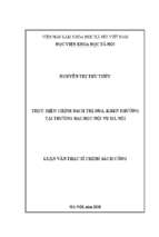 Thực hiện chính sách thi đua, khen thưởng tại trường đại học nội vụ hà nội