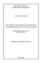 Quá trình thực hiện chính sách an sinh xã hội tại thành phố hải phòng từ năm 2001 đến năm 2015 tt
